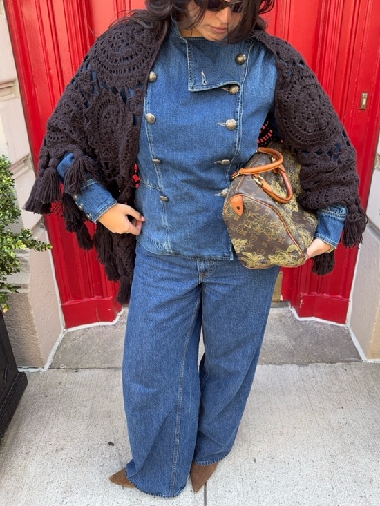 Free People Jackets & Blazers - Denim military jacket